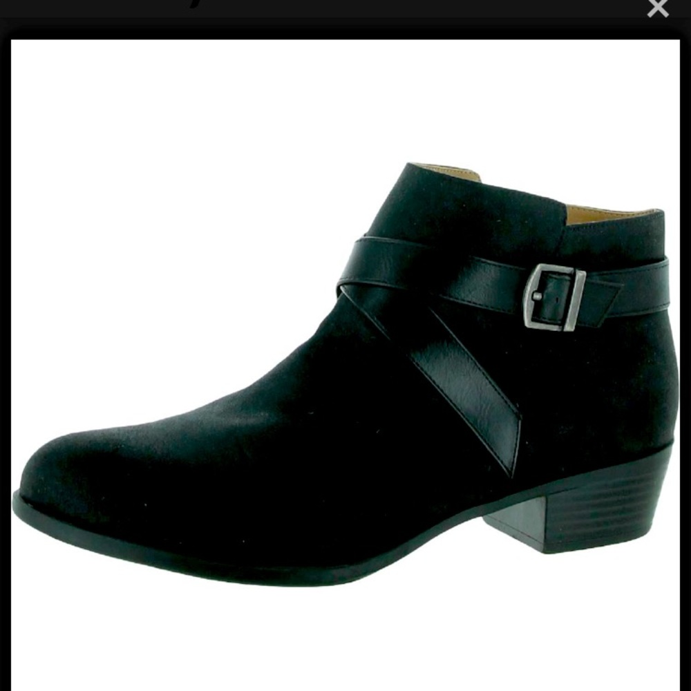 LIFESTRIDE. CUSHIONED FOOTBED ANKLE BOOTS SZ 8.5